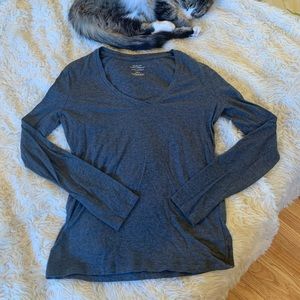 Banana Republic Soft Long Sleeve V-neck